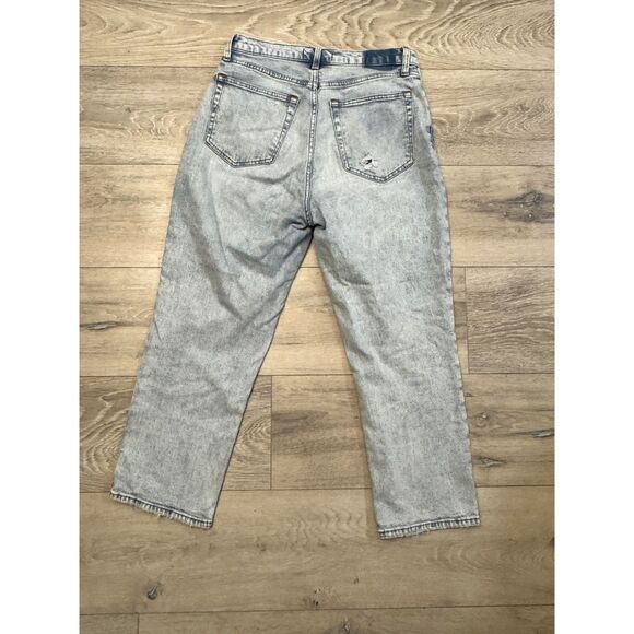 Abercrombie & Fitch Curve Love Jeans 30/10 s Ankle Straight - Picture 2 of 7